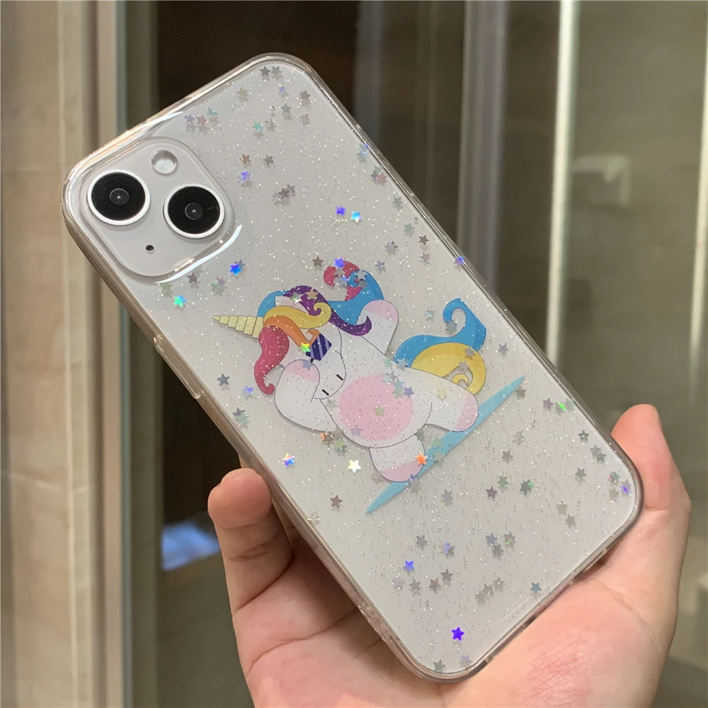 Красивый чехол для Huawei Mate 10 20 20X 30 40 Lite Pro Y7 Y9 Y9S Prime 2018 2019 задняя крышка с единорогом