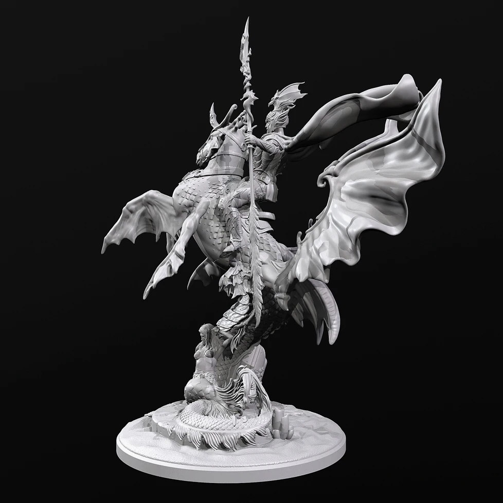 Общая высота 65 мм 85 115 наборы моделей из смолы фигурка бесцветная и самособранная