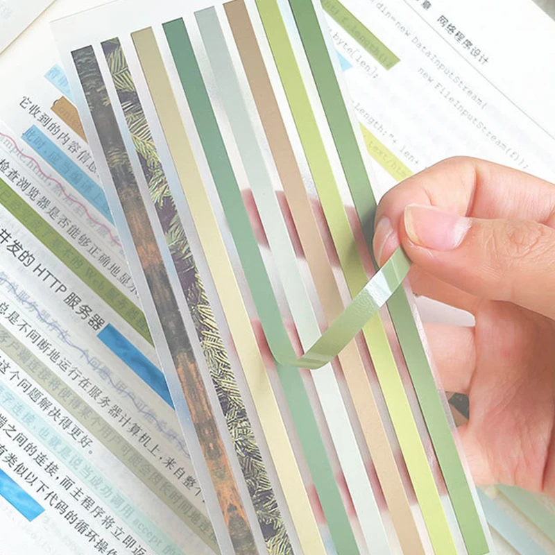

160Pcs Stickers Transparent BookMarkers Index Tabs Flags Sticky Note Stationery Tabs Memo Pad School posted it Office Supplies
