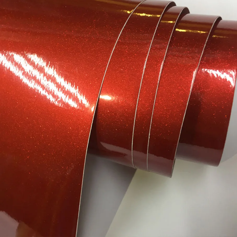 Высококачественная Глянцевая красная Алмазная жемчужная блестящая упаковка