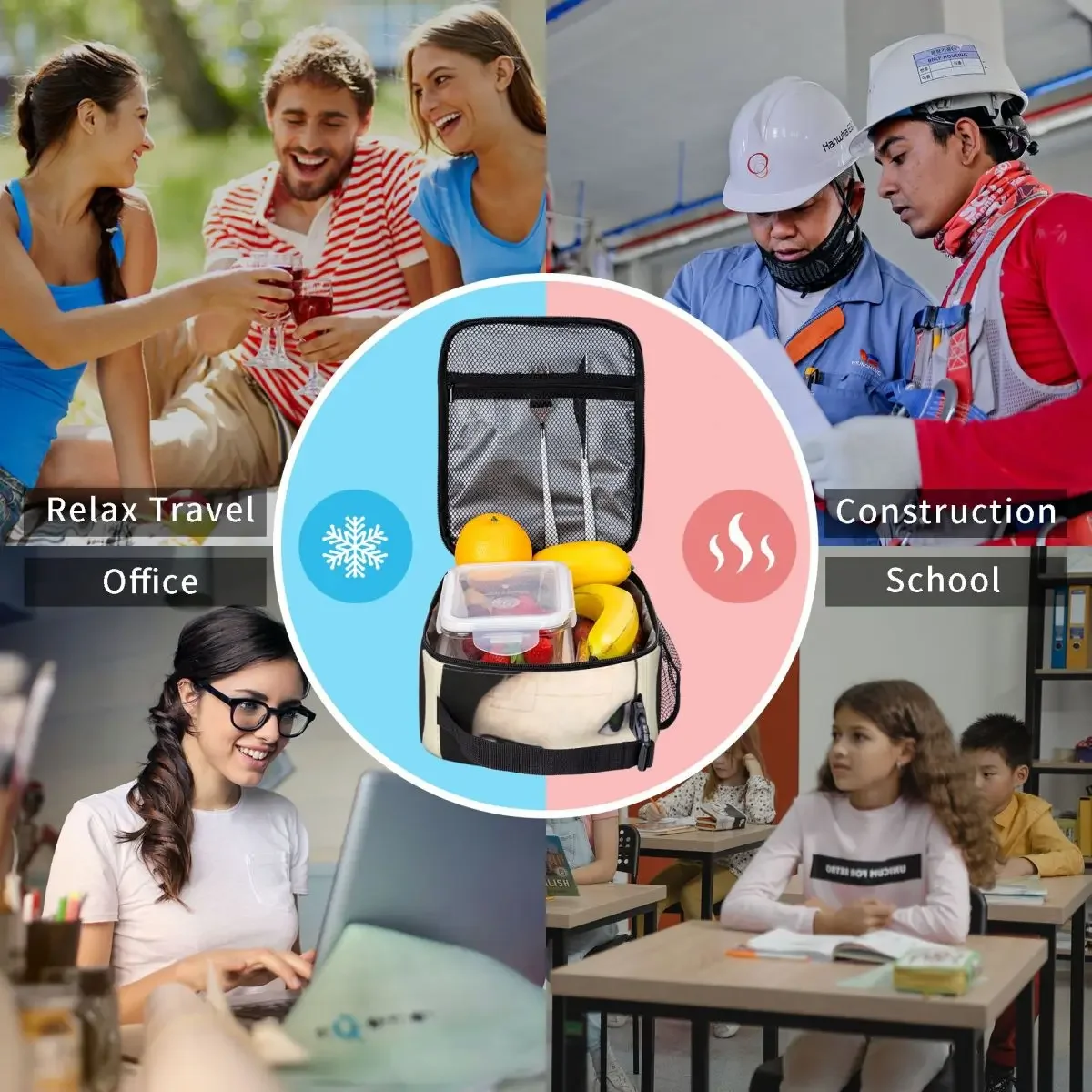 Изолированный ланч-бокс Yoshitomo Nara Курящий товар Коробка для еды