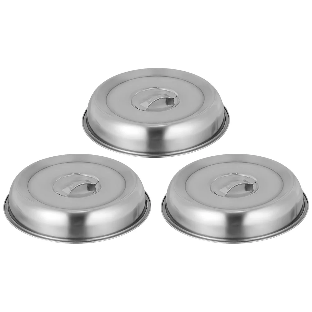 

3pcs Cheese Melting Domes Grill BBQ Grilling Steak Hamburger Serving Covers