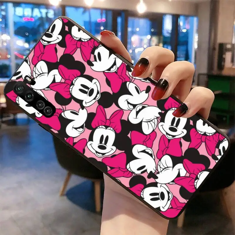 Disney Mickey Minnie Mouse Phone Case For Huawei Nova 6se 7 7pro 7se honor 7A 8A 7C 9C Play