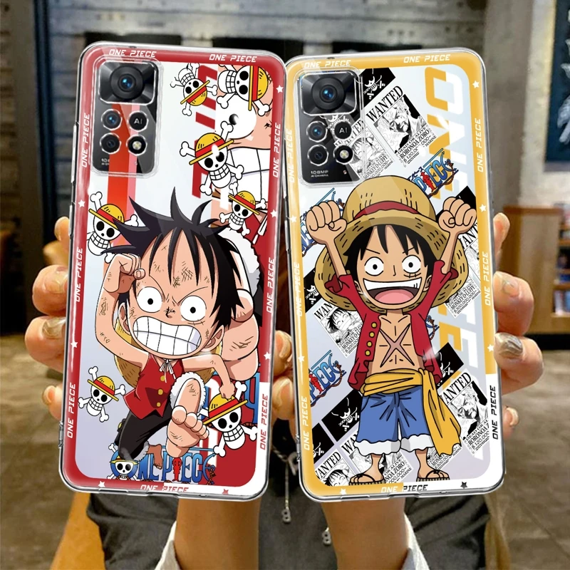 

Case For Xiaomi Redmi Note 9S 7 8 9 10 11 12 4G 5G Pro 11T NOTE11 10Pro 10S 8T Matte Japan Anime One Piece Monkey D Luffy