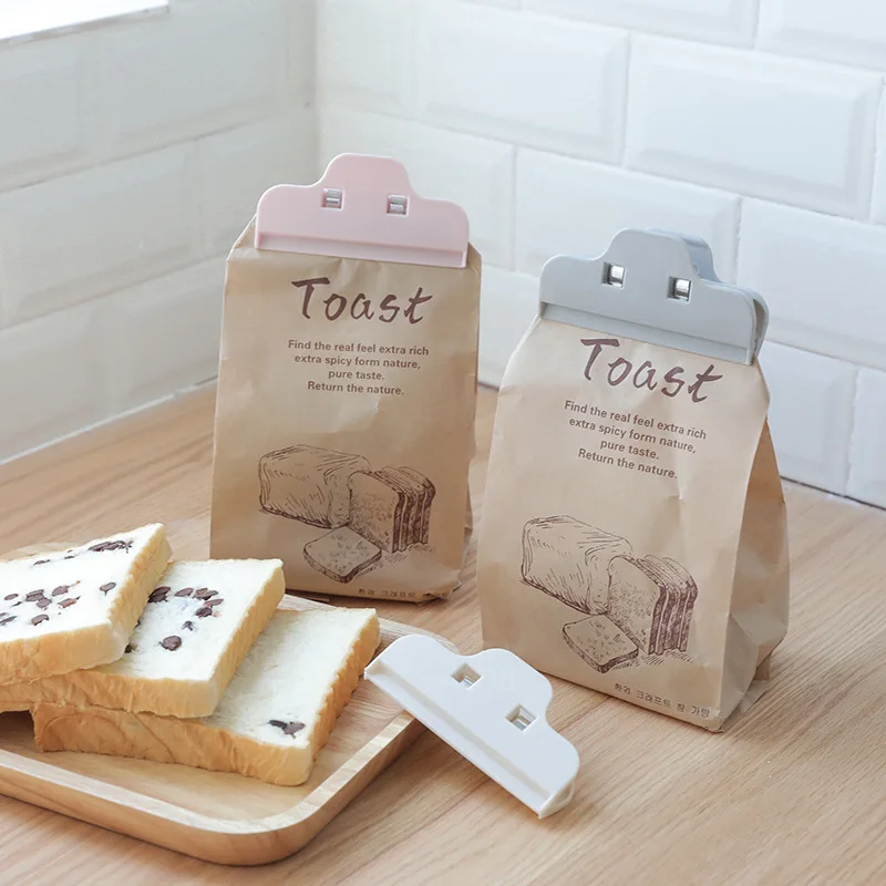 

Portable Large Kitchen Storage Food Snack Seal Sealing Bag Clips Sealer Clamp Plastic Tool 10/12/15.5cm