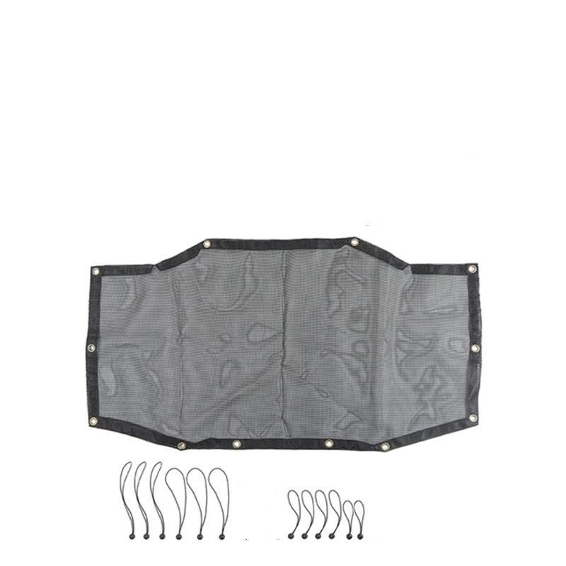 

Топ автомобиля УФ Солнцезащитная сетка солнцезащитный козырек для Jeep Wrangler JL 2018 2019 2020 2021 2022 фотоаксессуары