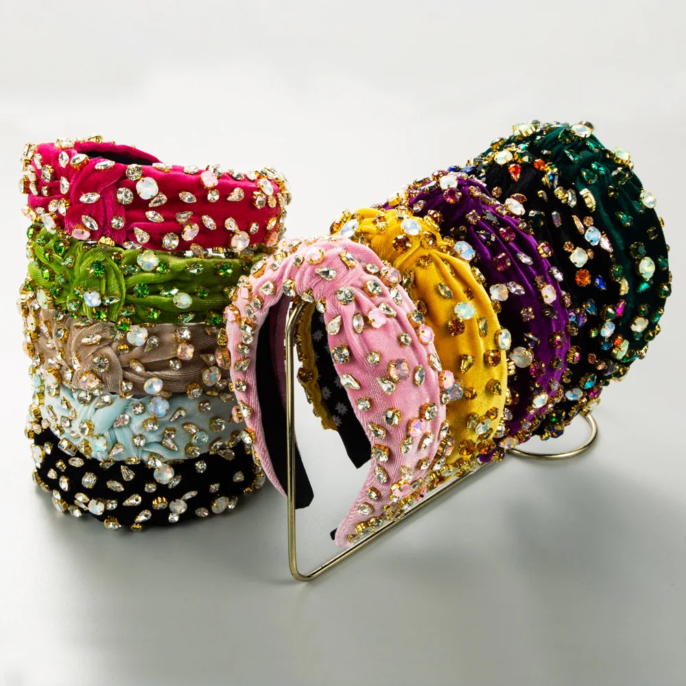 Ful Crystals Headband Mild Retro Hair Accessories