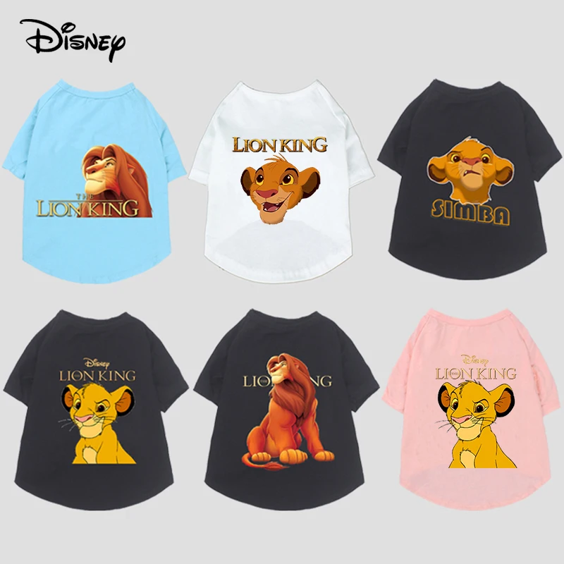 

Роскошная футболка для собак Disney, 100% хлопок, одежда для маленьких собак, костюмы шнауцера, Йорка, все сезоны