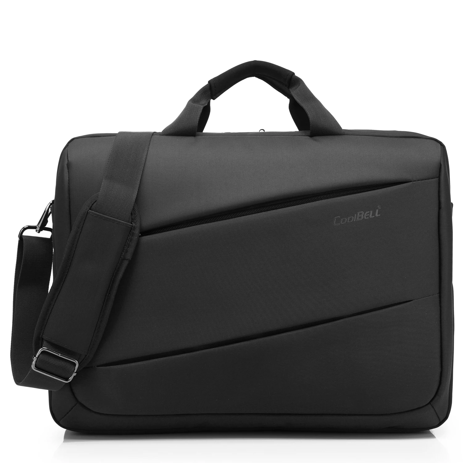

CoolBELL 17.3 inch Unisex Waterproof Oxford Cloth Laptop Bag with Shoulder Bag Strap Messenger tablet Briefcase