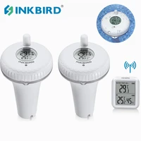 inkbird ibs p01r floating thermometer swimming pool water temperature sensor combo setsan receiver with 2 wireless transmitters