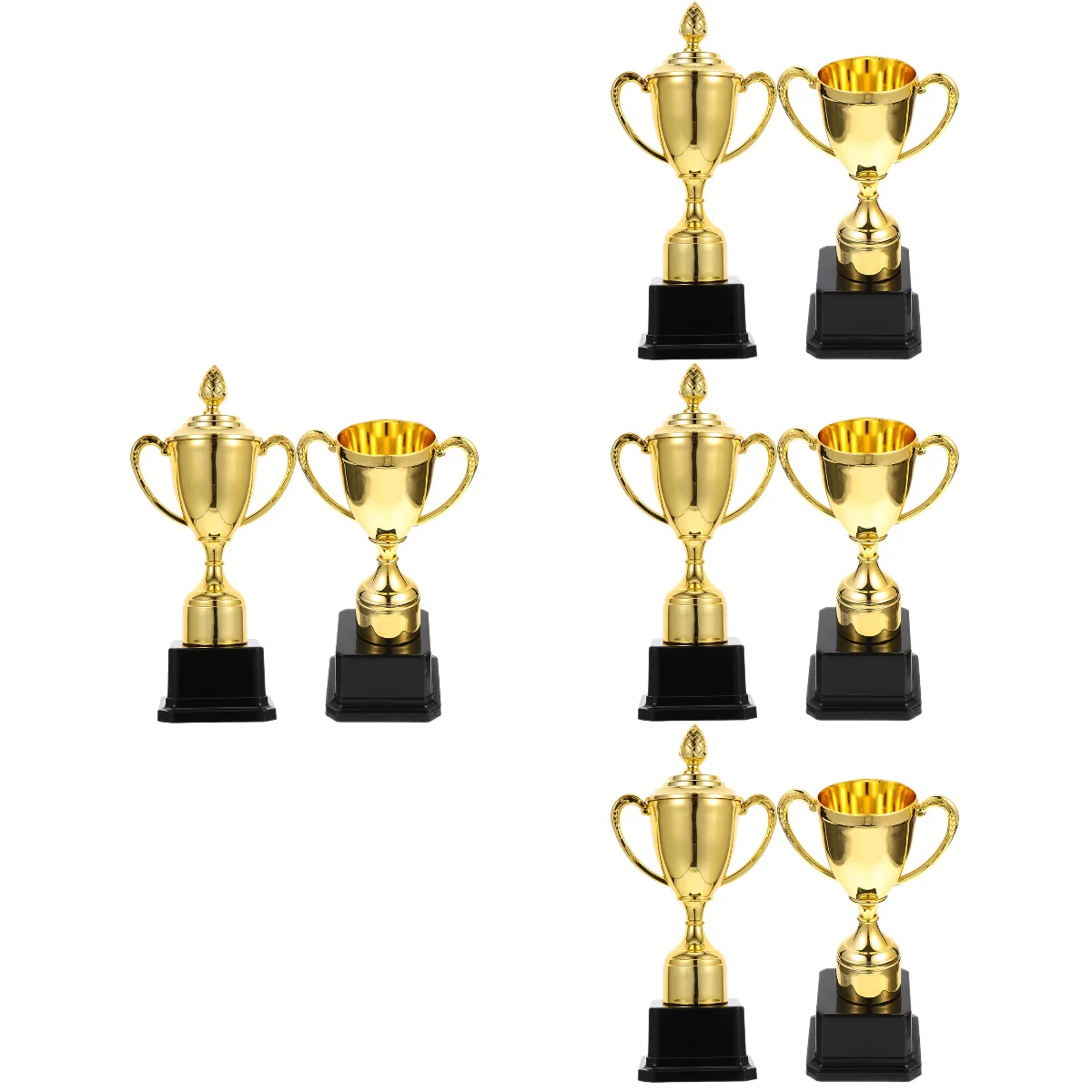 

8 pcs Trophy Cup Award Trophy Personalized Award Cup Trophy Miniature Champions Trophy for Kindergarten Party Kids Competition