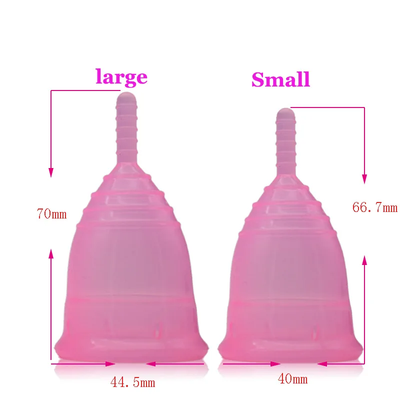 1 шт. Женская менструальная чаша из медицинского силикона |