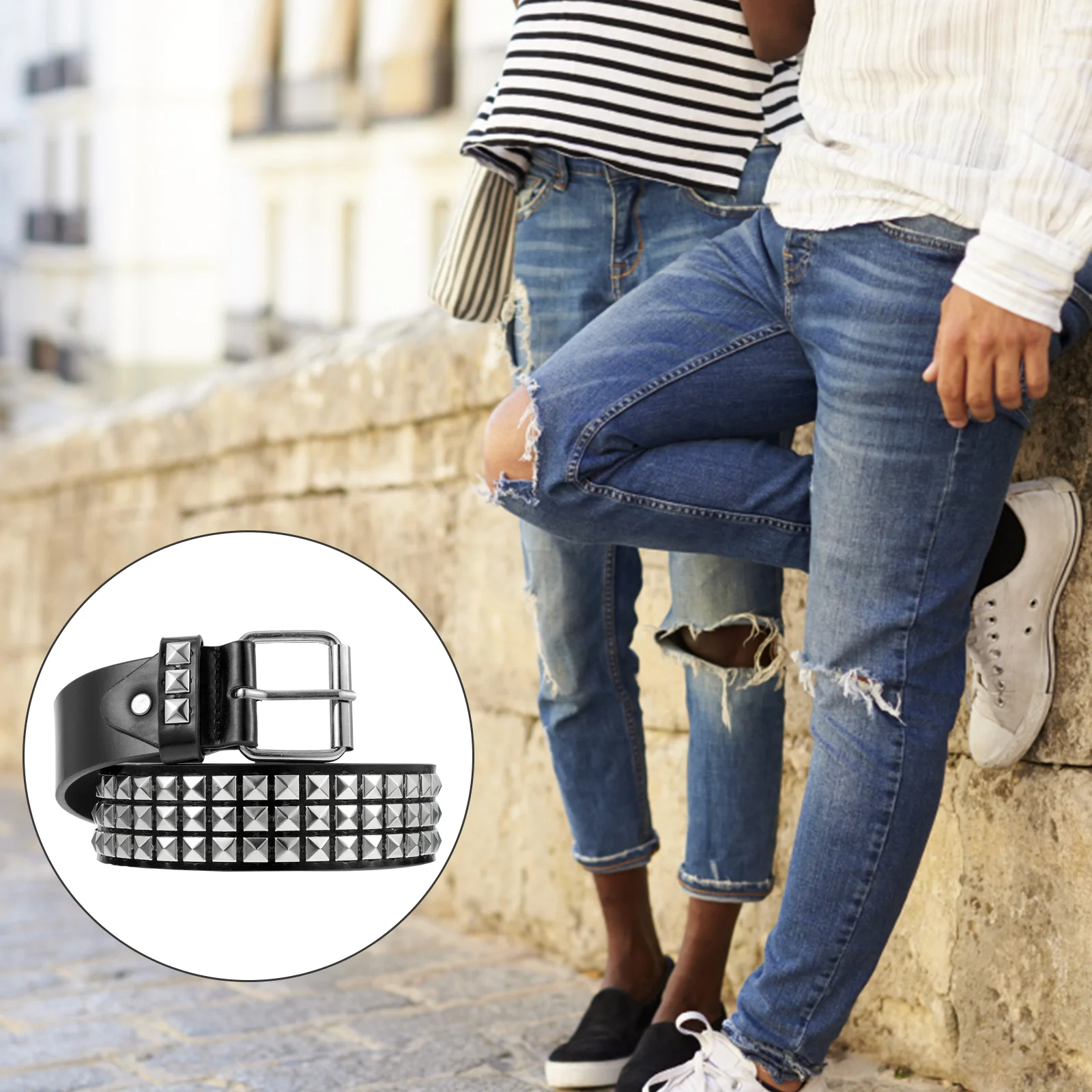 

1 шт., ремень из искусственной кожи