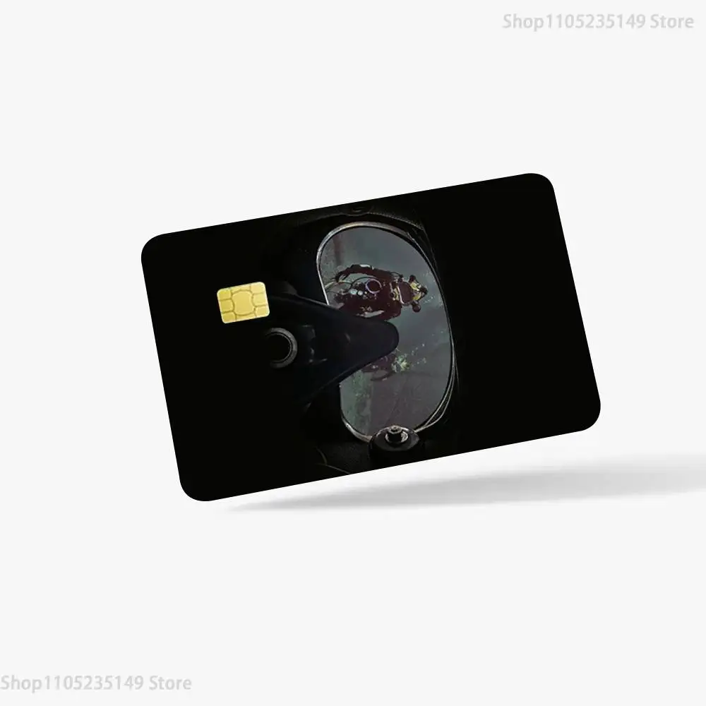 Фото Наклейка на карту для подводного плавания, украшение своими руками, изысканные наклейки для банковских карт, патч для документов, подарок на день рождения №4