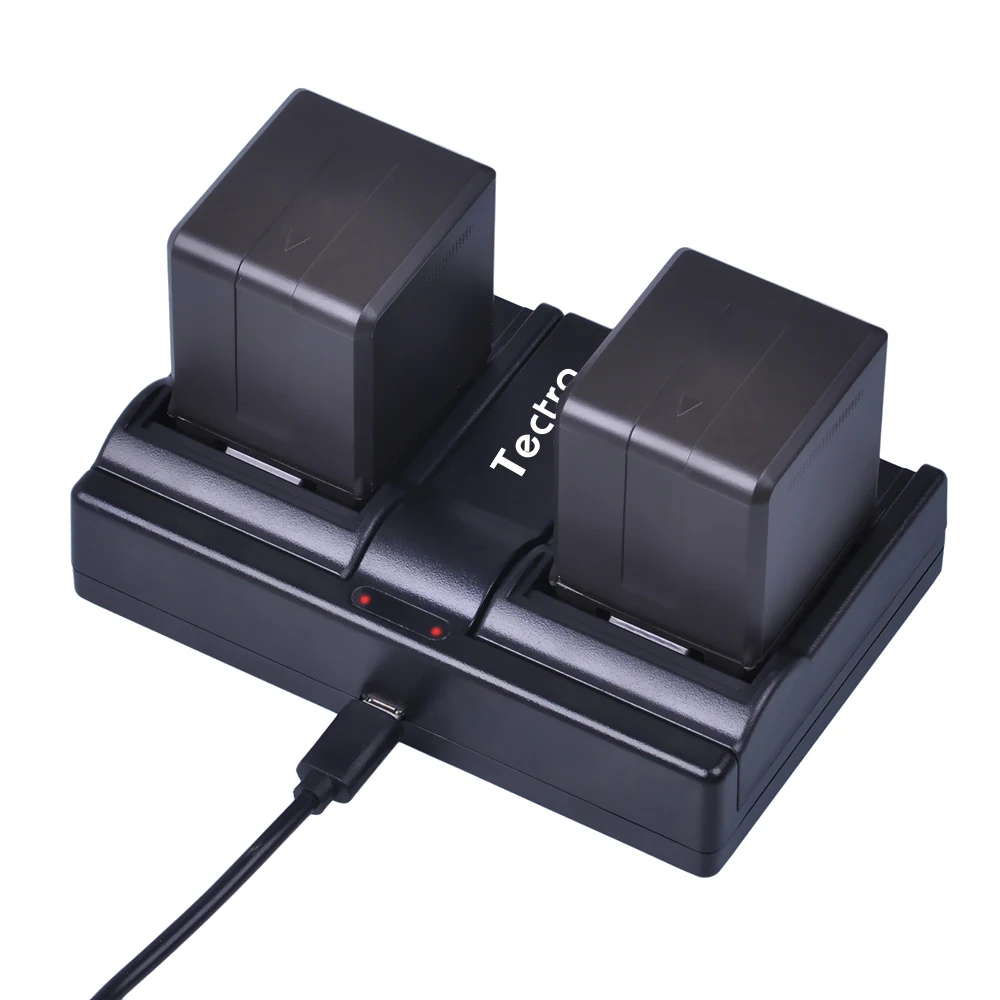 Аккумулятор 3000 мА · ч и двойное зарядное устройство для Panasonic