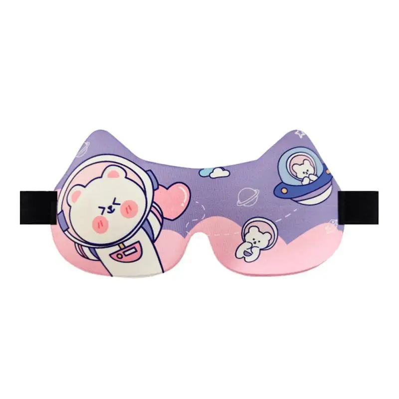 

New Anime Sleep Mask Cotton Sleeping Eye Mask Cute Kids Cartoon Eye Cover Blindfolds Travel Home Eyes Relax Masks Eyepatch