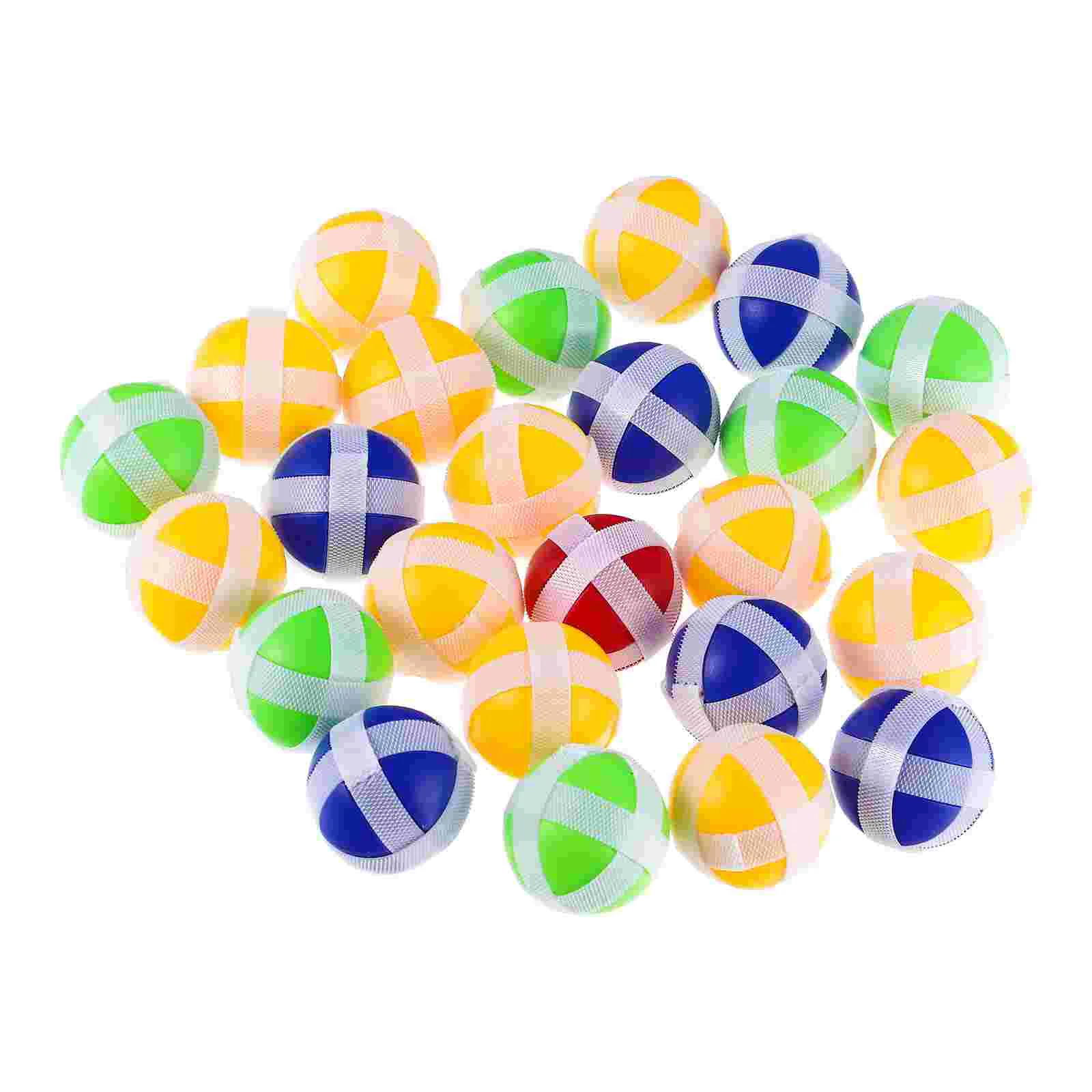 

25 Pcs Toys Kids Sticky Dart Game Board Accessories Hook Loop Child