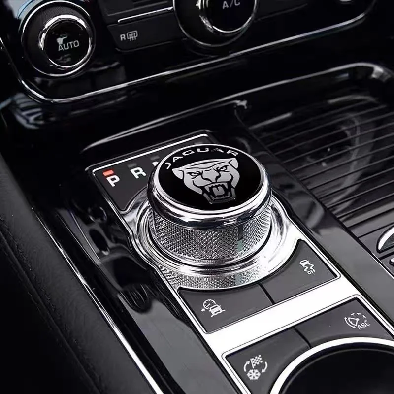 

Металлическая автомобильная ручка переключения передач, панель, кнопка, защитная крышка, наклейка для Jaguar XF XFL XE XJL F-PACE X-TYPE, аксессуары для интерьера