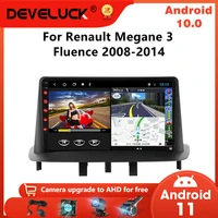 android 10 2 din car radio multimedia video player for renault megane 3 fluence 2008 2014 gps navigation 4g wifi rds stereo dvd