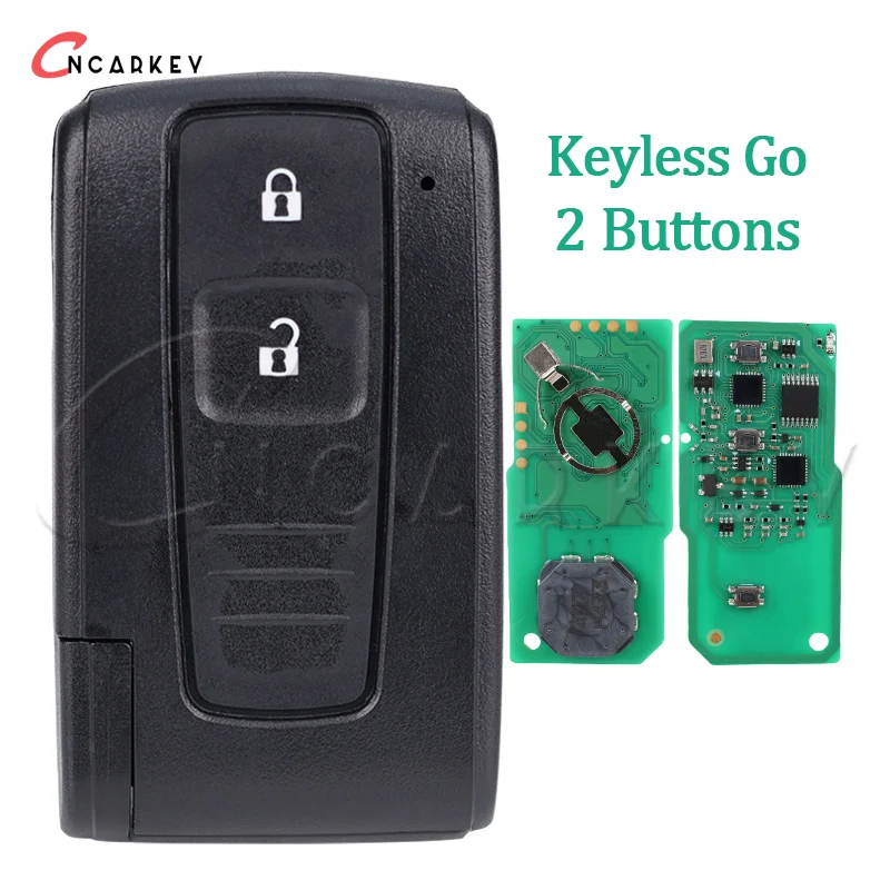 Полу полностью умный дистанционный ключ без ключа для Toyota Prius 2004-2009 312/433 МГц 4D чип 2 3 кнопки FCC MOZB21TG MOZB31EG автомобильный брелок