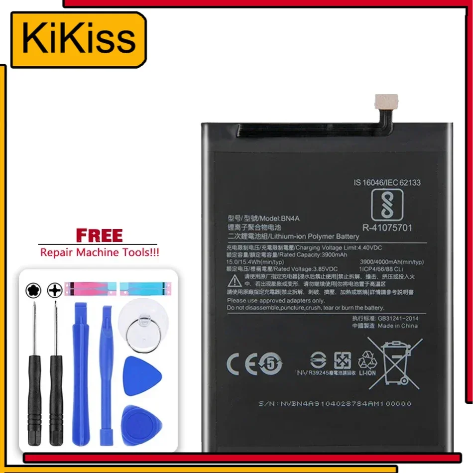 Аккумулятор BM47 BN44 BN34 для Xiaomi Redmi/Red mi Note 3 3S 3X 4X 4 Pro Prime 4A 5 Plus 5A 6 6A 7 7A 8 8A 8T 9 9A 9C 9S 10X K20 K30