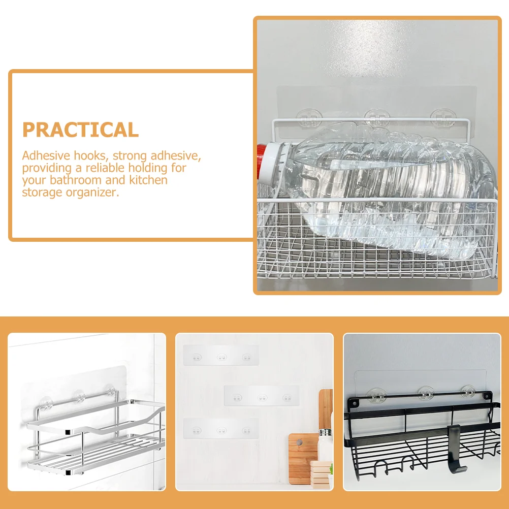 Бесследный стеллаж для хранения без крючков перфорации клейкие полоски душа