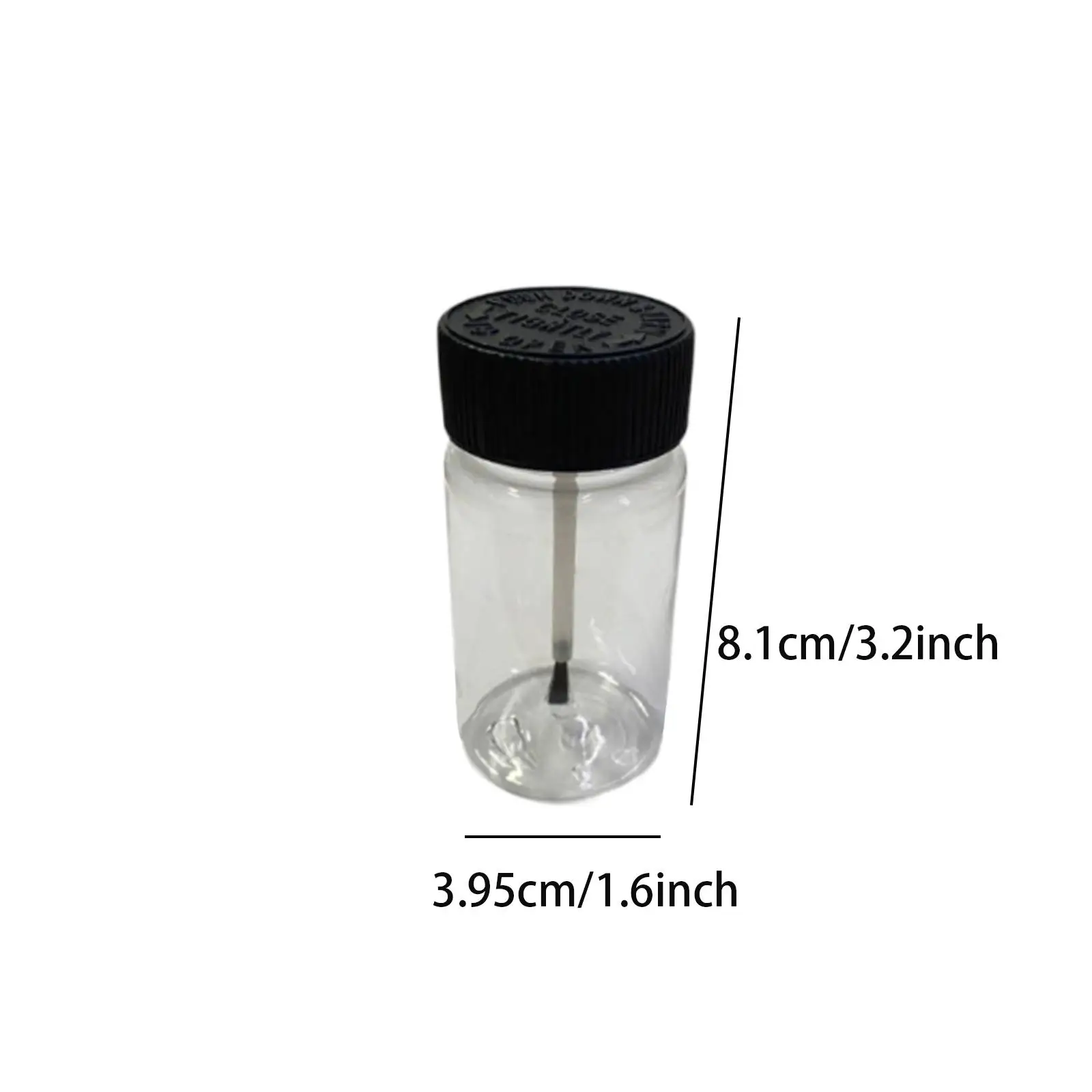 10-компонентные контейнеры для краски с кистью-аппликатором кистью и крышкой