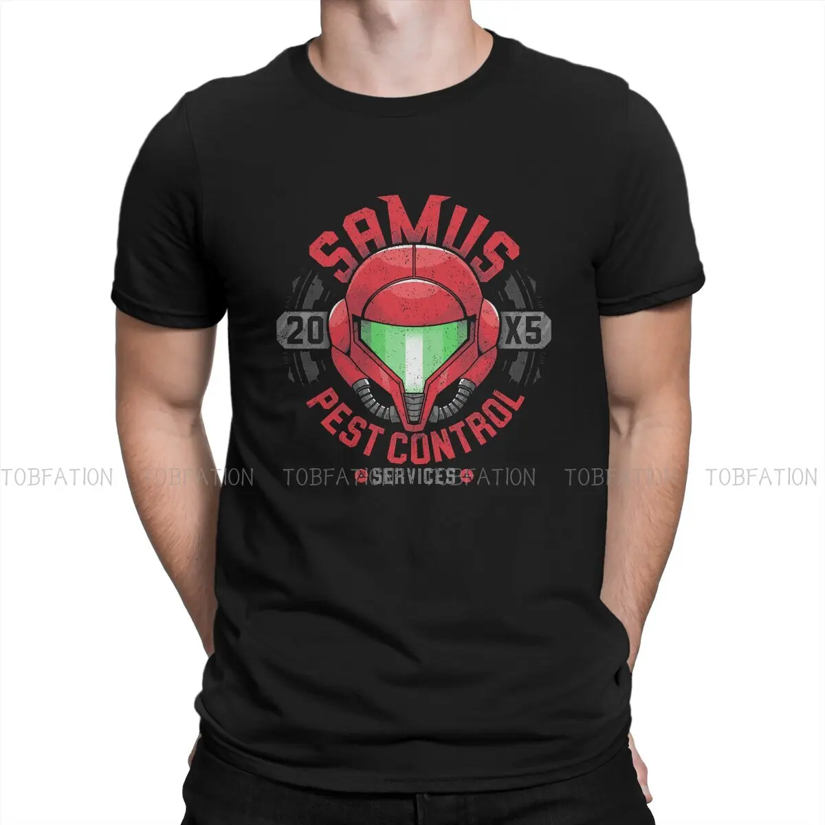 

Футболки METROID Samus Aran Zero Task, Мужская футболка с принтом вредителей, хипстерские Топы