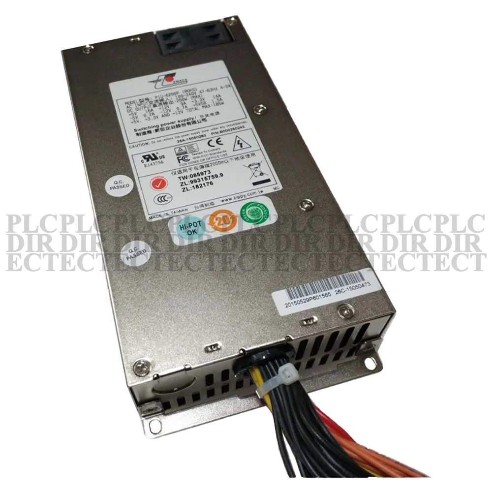 Новый Advantech P1U-6200P блок питания для сервера 200 Вт