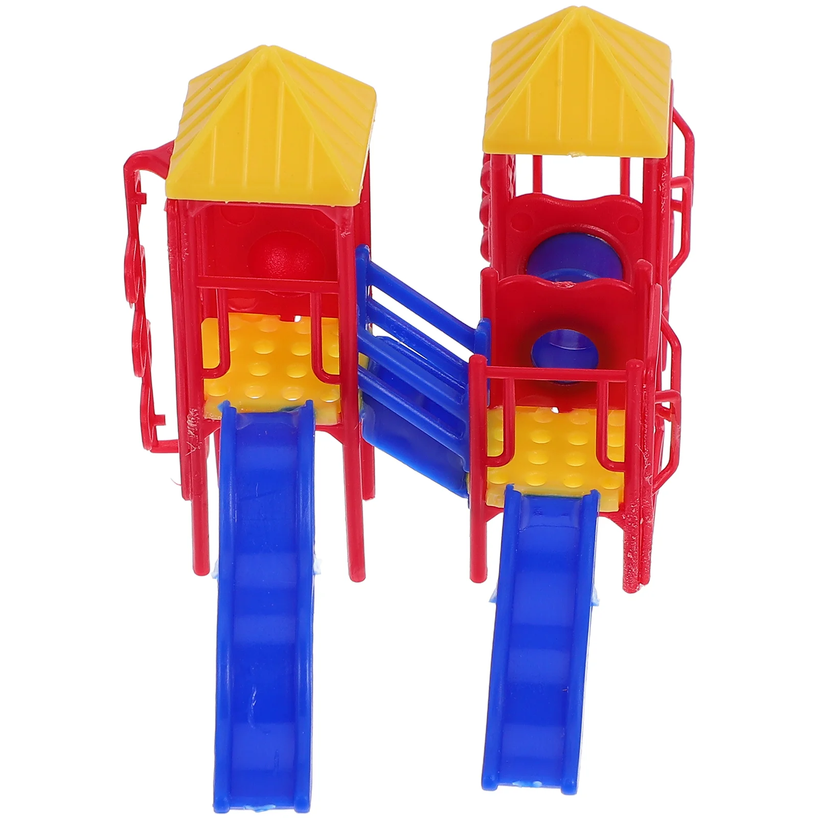 Игрушки мини-домик аксессуары куклы декор настольные украшения горка песочный