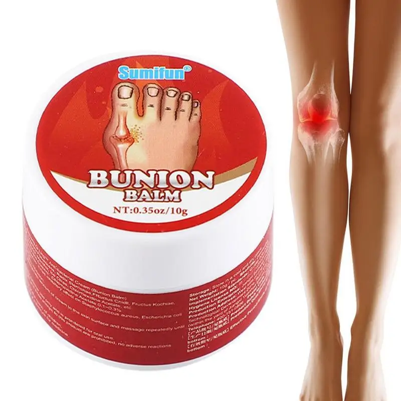 

Sumifun Ointment Joint Hallux Valgus Pain Relief Cream 10g Bunion Medical Herbs Foot Health Care