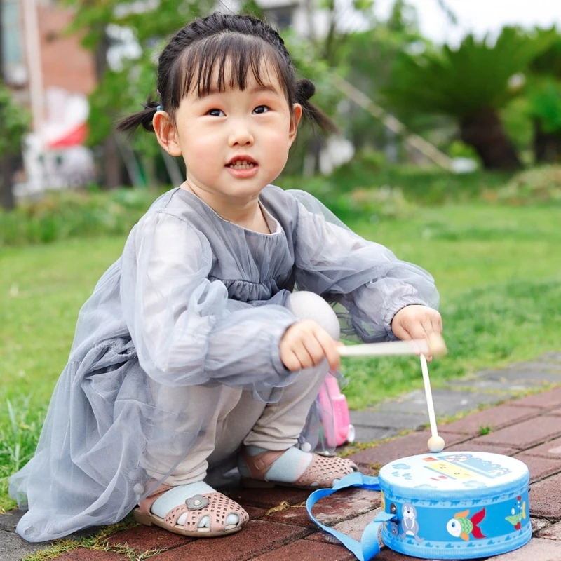 8 шт. музыкальные ударные наборы инструменты для малышей деревянная музыкальная