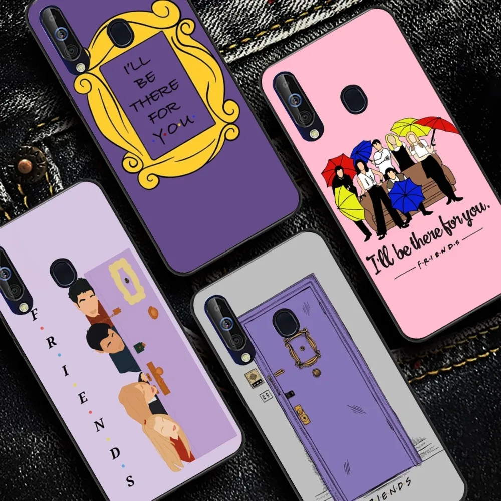 F-Friends TV Show Purple Door Phone Case For Samsung A 10 11 12 13 20 21 22 30 31 32 40 51 52 53 70 71 72 73 91 Shell