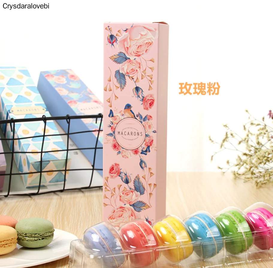 Макарон упаковка коробки для выпечки инструменты торт коробка шоколада Маффин
