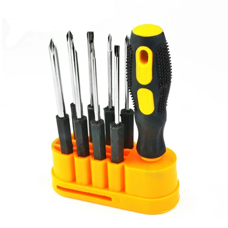 

Screwdriver Set 10 Pcs Small Screwdriver Set with Flathead Phillips Screwdriver Hex Handle Screwdriver for Home Repair