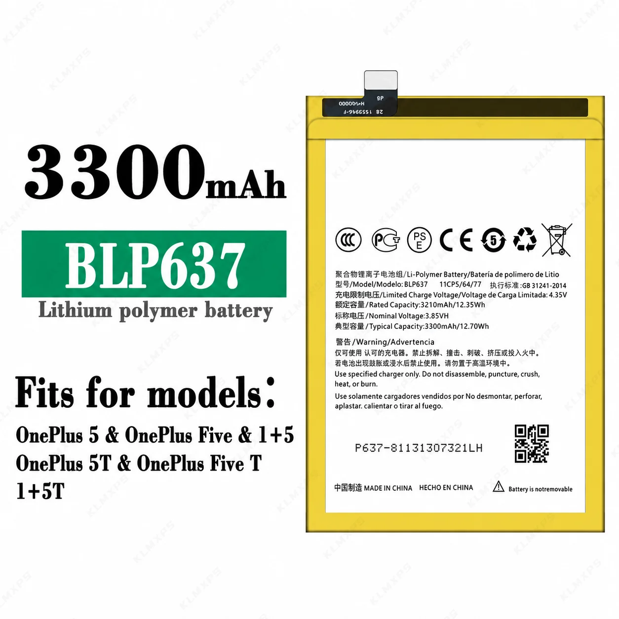 Фото Сменная батарея для телефона BLP801 BLPB89 BLP975 BLPA09 BLP945 BLP821 BLPA45 для OnePlus 8T 9R 11R 10T 5T 6 3T OPPO Ace 2 5 Pro №5