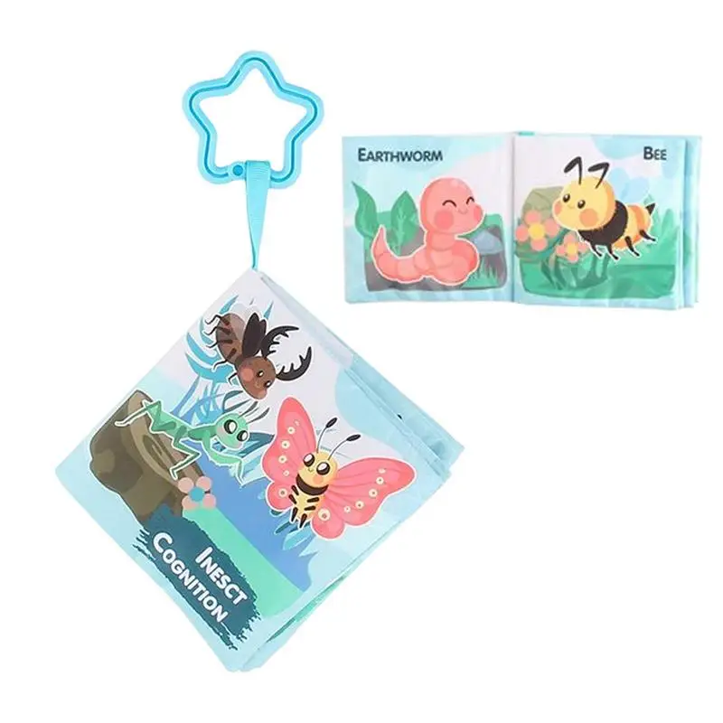 

Тканевые книги для младенцев, моющаяся книга для занятий спортом, книга для раннего обучения, развивающая игрушка для малышей, для мальчиков и девочек