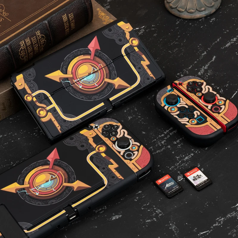 Game Clock Matte Hard Cover Crystal Shell Full Protector For Nintendo Switch/NS Oled Joy-Con Controller Protective Skin Case