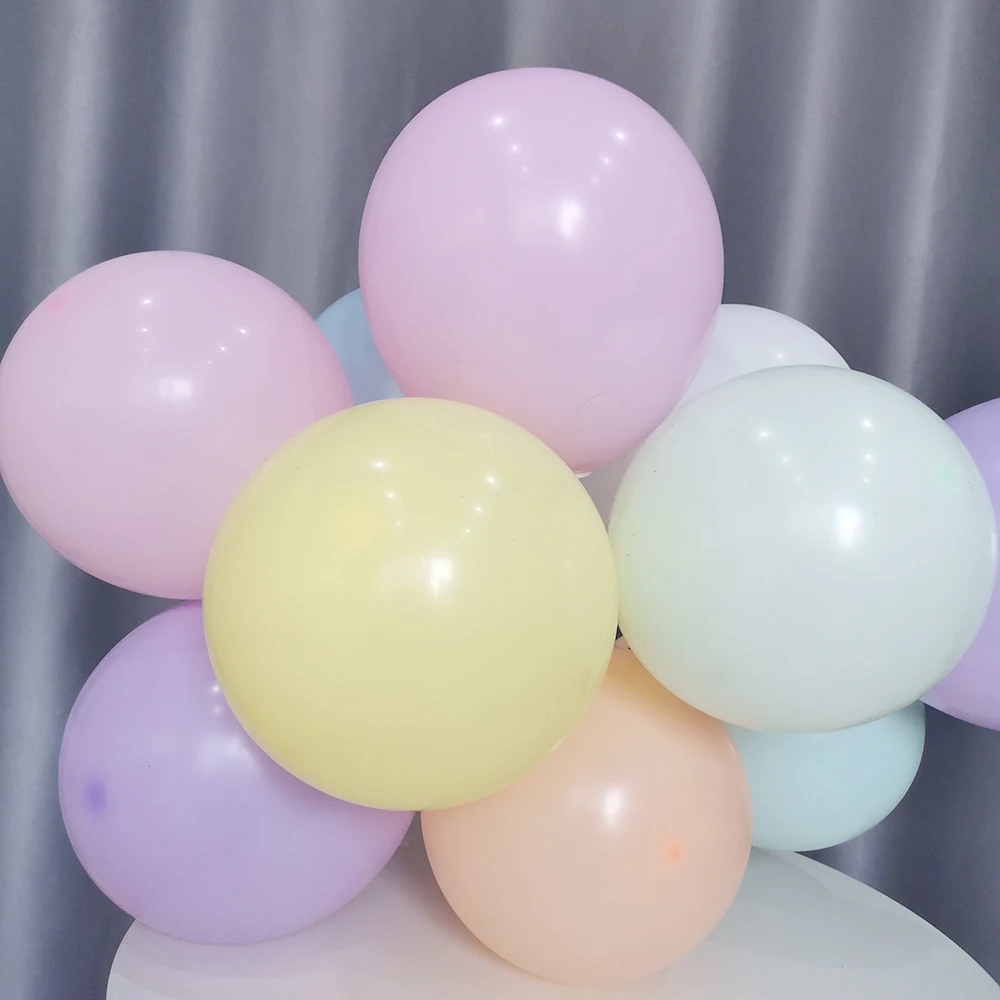 

2-50pcs Round Macaron Latex Balloons Pastel Candy Balloon Christmas Wedding Birthday Party Decorations Baby Shower Air Globos