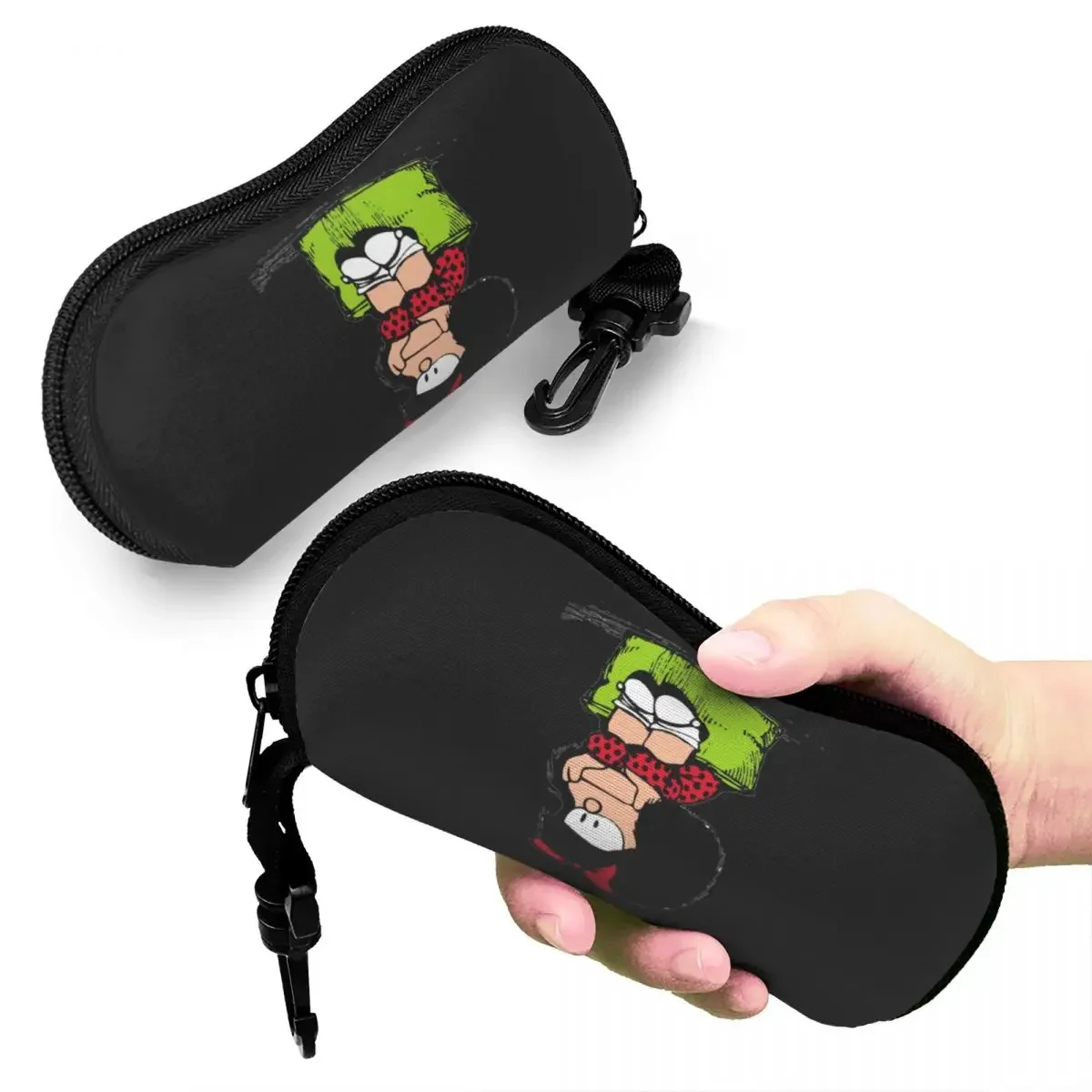 Пользовательские солнцезащитные очки Mafalda Thinking мягкий чехол неопреновый на
