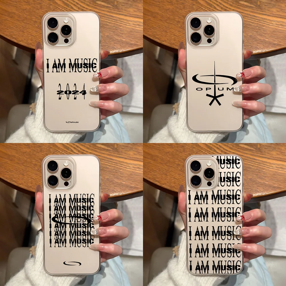 Фото Rap Playboi Carti матовый прозрачный матовый противоударный чехол для телефона O-Opium iPhone 16, 15, 14, плюс 13, 12, 11 Pro X XR Max 7, 8 Plus №1