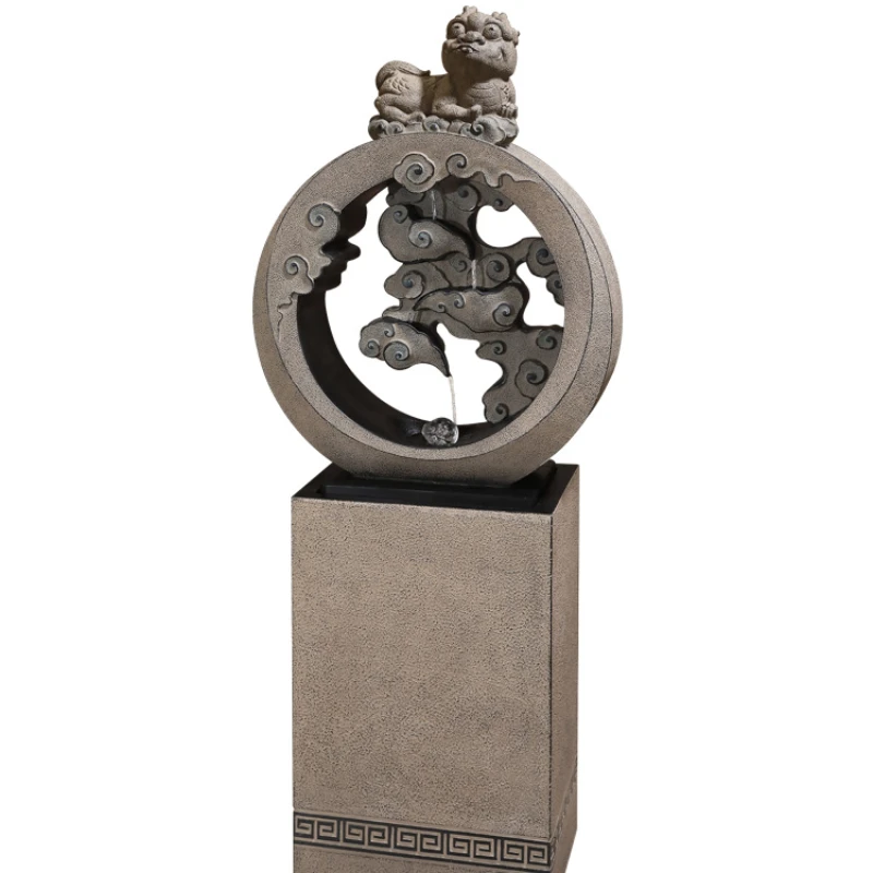 

XK Living Room Water Landscape Hallway Circulating Water Decoration Indoor Decoration Fountain Floor