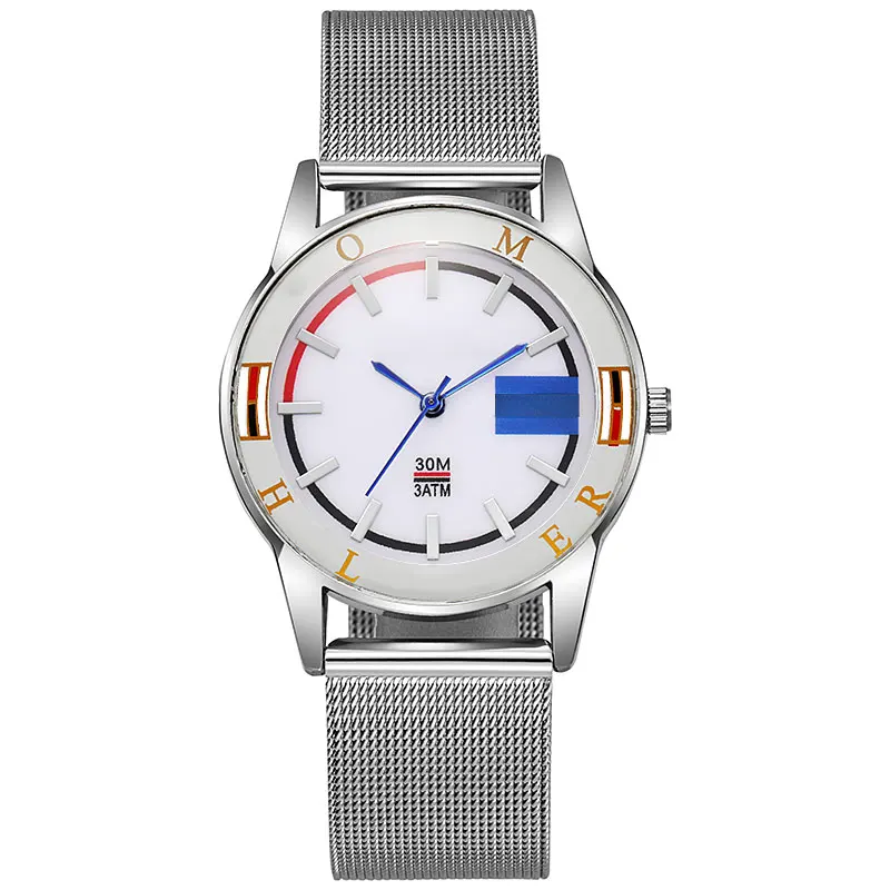 

Famous Brand Diamond Couple Watches Luxury Women's Stainless Steel Watch Men Quartz Wristwatches Relogio Masculino