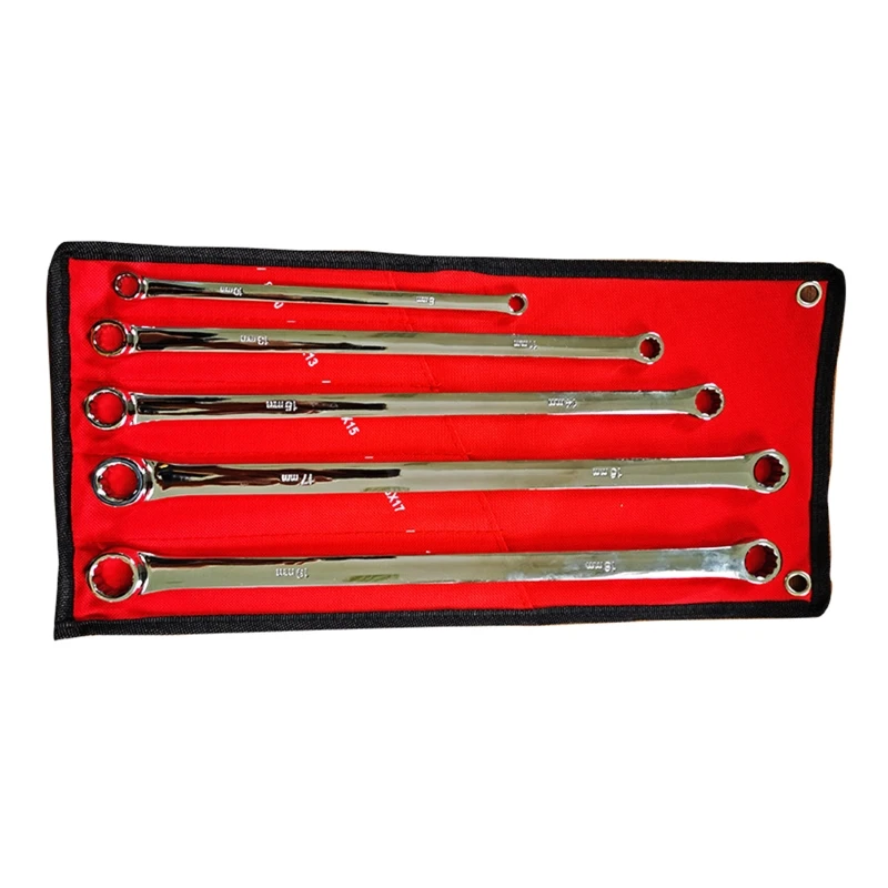 

5 Pcs Double Box End Wrench Set Metric Chrome Vanadium Steel Wrench Set Tool