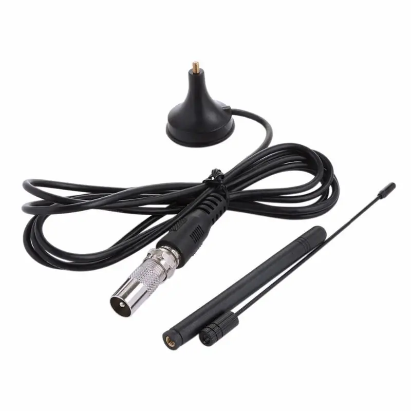 

DVB-T TV Dual Antenna HDTV 25DB Indoor Digital Antenna Aerial Booster for DVB-T Antena HDTV Box Cable J60A