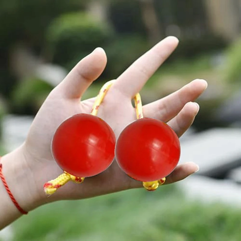 2 пары художественных шариков Aslatua Шейкер Инструмент Брязкальцо Набор для детей и