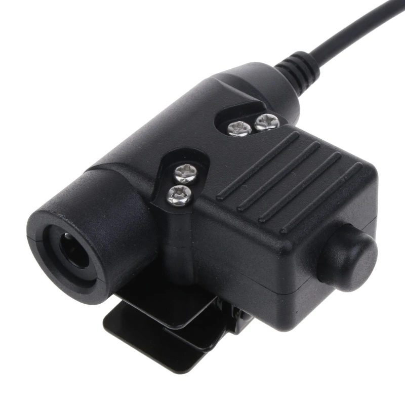 Headset Adapter U94 PTT for VX-1R VX168 VX160 FT60R VX-3R VX-5R FT1DR Cable-Plug