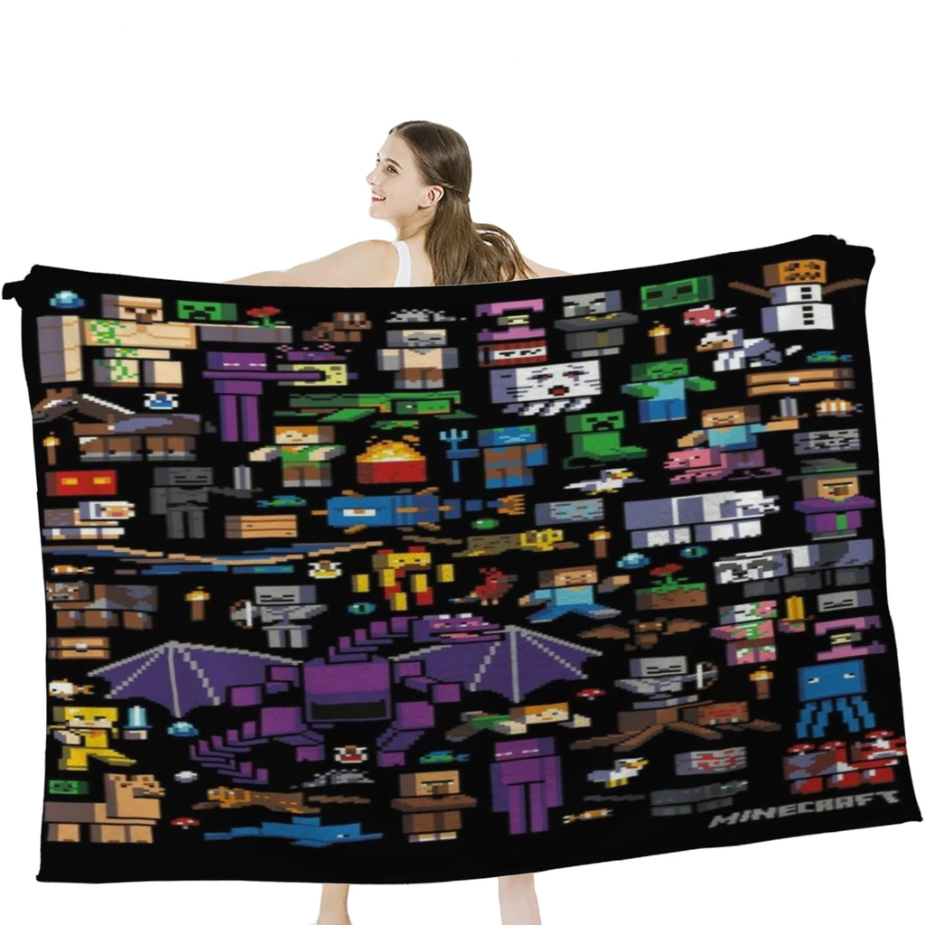 

Crystal Gems Soft Velvet Blanket Lightweight Bed Blanket Home Decor Fleece Blanket