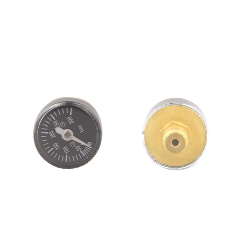 New Type Mini Pressure Gauge Manometer Thread 1/8BSP M10 300 Or 315 BAR Valve Accessoires Regulator Fittings Scuba Diving Air