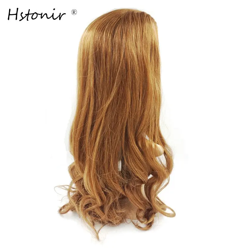 

Hstonir Natural Hair Wig 100% Jewish Natural Human Hair Kosher Wigs Jewish Wigs European Remy Hair Blonde Wig J002
